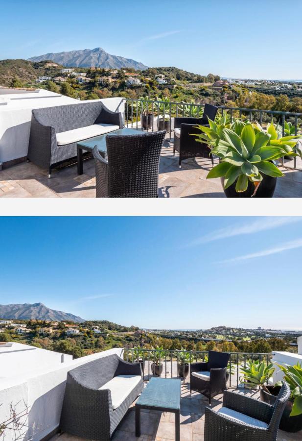 Luxury 3 Bedroom House At La Quinta Golf Course Ocean And Mountain View Benahavís Exteriör bild