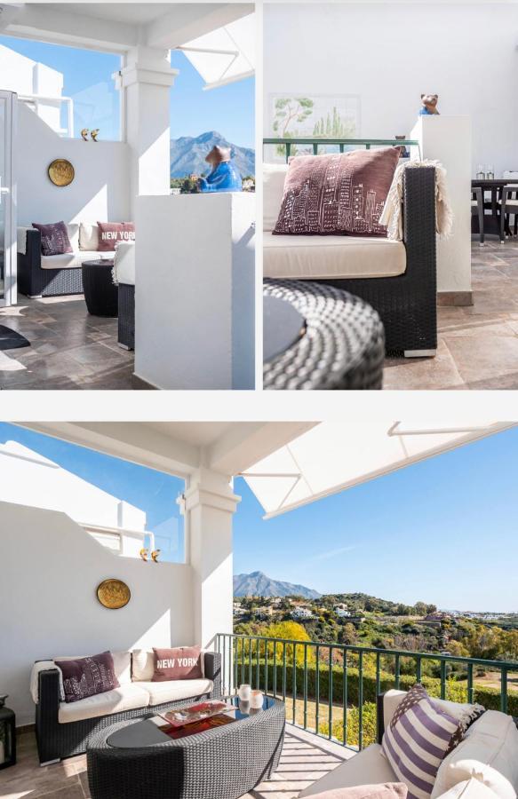 Luxury 3 Bedroom House At La Quinta Golf Course Ocean And Mountain View Benahavís Exteriör bild